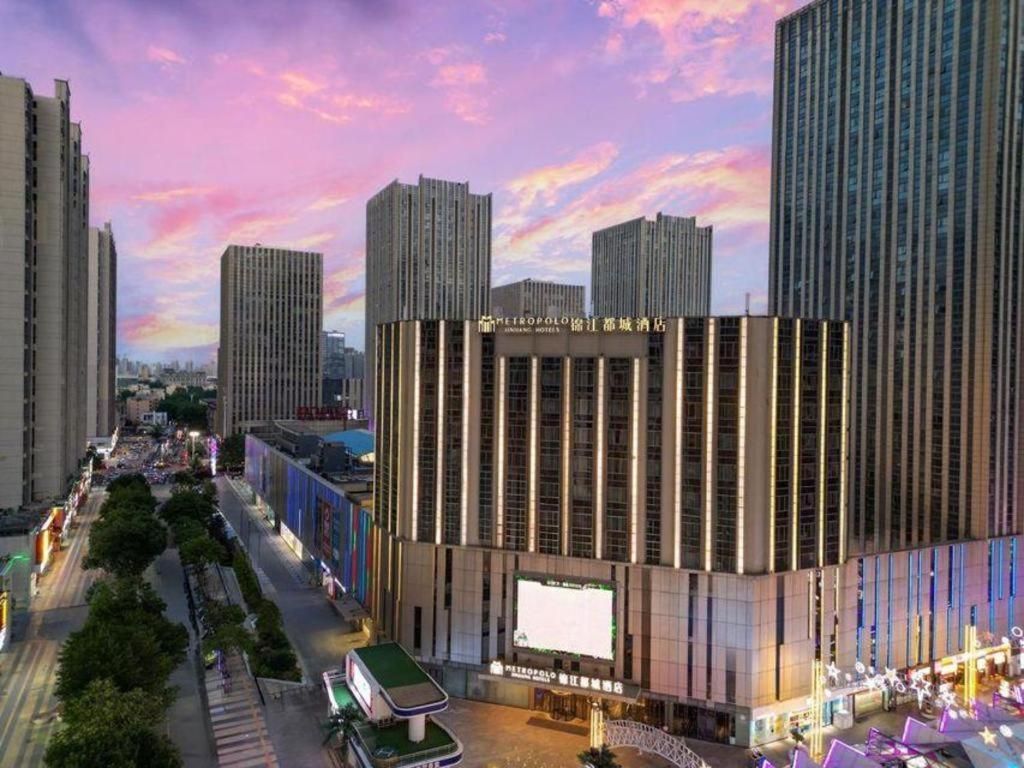 Metropolo Hotel Shijiazhuang Yuhua Wanda Plaza Exterior foto
